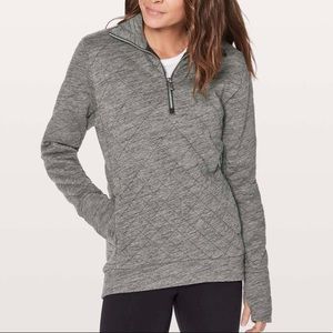 Lululemon Forever warm Pullover Grey Size 6